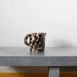 2076 HELLO POTRY Accessoirisez Votre Intérieur|Carafes-Pichet en grès Moucheté - Noir