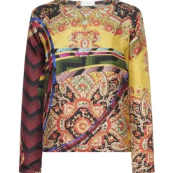 Femme PIERRE LOUIS MASCIA  Chemises-Pierre-Louis Mascia - Chemise Aloe - Manica Lunga