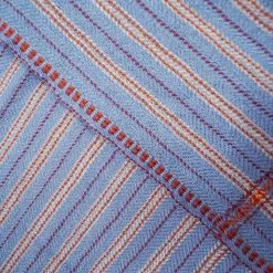 1050 MOISMONT Plaids & Couvertures-Plaid en laine n°80 - Cloud - Moismont