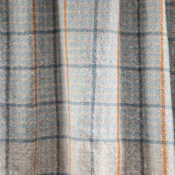 1050 MOISMONT Plaids & Couvertures-Plaid en laine n°79 - Dutch Blue - Moismont