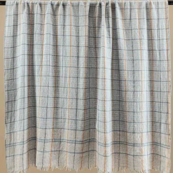 1050 MOISMONT Plaids & Couvertures-Plaid en laine n°79 - Dutch Blue - Moismont