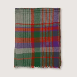 1050 MOISMONT Plaids & Couvertures-Plaid en laine n°81 - Green Tea - Moismont