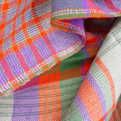 1050 MOISMONT Plaids & Couvertures-Plaid en laine n°81 - Green Tea - Moismont