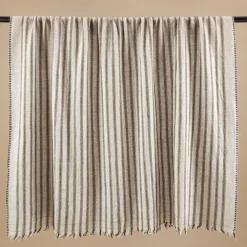 1050 MOISMONT Plaids & Couvertures-Plaid en laine n°75 - Navy Blue - Moismont