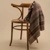 1050 MOISMONT Plaids & Couvertures-Plaid en laine n°76 - Wood - Moismont