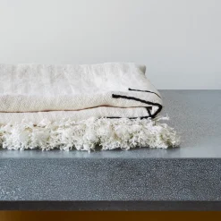 2959 BED AND PHILOSOPHY Plaids & Couvertures-Plaid en lin Boréal - Night