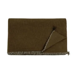 2959 BED AND PHILOSOPHY Plaids & Couvertures-Plaid Enjoy - Bronze