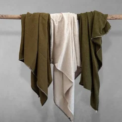 2959 BED AND PHILOSOPHY Plaids & Couvertures-Plaid Enjoy - Bronze