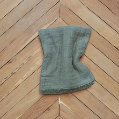 2959 BED AND PHILOSOPHY Plaids & Couvertures-Plaid Warmy Up - Kaki