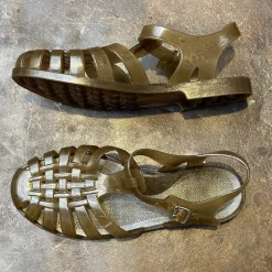 Femme Plasticana Sandales|Sandales-- Sandales Méduse en Chanvre - Marron