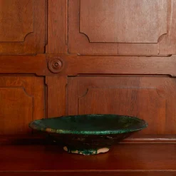 1286 HOUSEHOLD HARDWARE Plats-Plat à salade - Cera - Vert