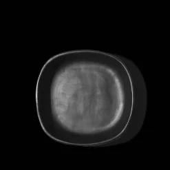 1950 INDIGENA Plats-Plat carré en argile - Noir