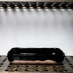 259 SERAX Plats-Plat en grès n°10 - Noir d'Encre