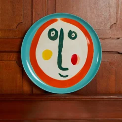 259 SERAX Plats-Plat Ottolenghi - Visage Azur