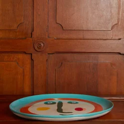 259 SERAX Plats-Plat Ottolenghi - Visage Azur