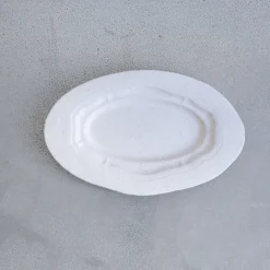 925 JARS CERAMISTES Plats-Plat oval Réfectoire - Sable Mat