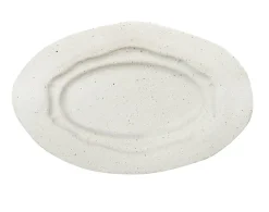 925 JARS CERAMISTES Plats-Plat oval Réfectoire - Sable Mat