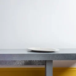 925 JARS CERAMISTES Plats-Plat oval Réfectoire - Sable Brillant