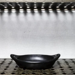 1950 INDIGENA Plats-Plat ovale Chamba - Noir