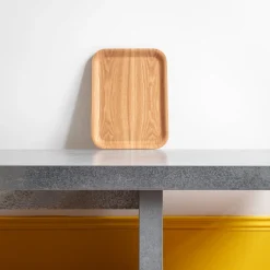 456 KINTO CO Plateaux-Plateau antidérapant - Bois naturel