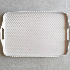 495 AKAO ALUMINIUM LTD Plateaux-Plateau en aluminium - Argenté