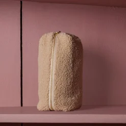 Femme 1030 STUDIO NOOS Trousses De Toilette|Pochettes-Pochette Teddy - Beige - Studio Noos