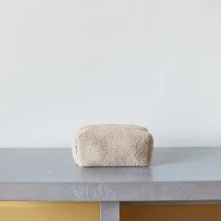 Femme 1030 STUDIO NOOS Trousses De Toilette|Pochettes-Pochette Teddy - Beige - Studio Noos