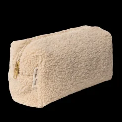 Femme 1030 STUDIO NOOS Trousses De Toilette|Pochettes-Pochette Teddy - Beige - Studio Noos