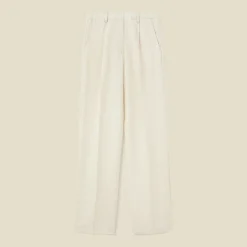 Femme Pomandère Pantalons-- Pantalon tailleur - Ecru