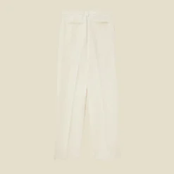 Femme Pomandère Pantalons-- Pantalon tailleur - Ecru