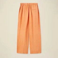Femme Pomandère Pantalons-- Pantalon taille élastiquée - Orange