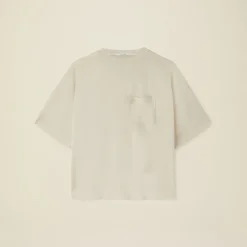 Femme Pomandère T-shirts-- T-shirt en coton - Beige