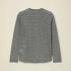 Femme Pomandere T-shirts-Pomandère - T-shirt rayé - Noir