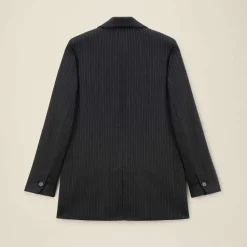 Femme Pomandere Vestes-Pomandère - Veste tailleur - Gris