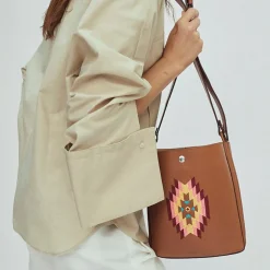 Femme PONCTUATIONS Sacs À Main-- Sac Iowa - Marron