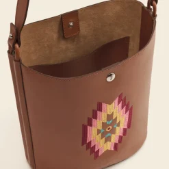 Femme PONCTUATIONS Sacs À Main-- Sac Iowa - Marron