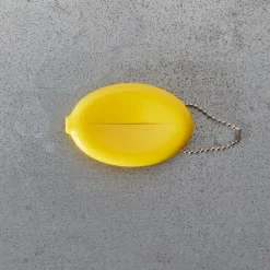 Femme 2175 DONGGUAN Les Accessoires Merci|Porte Clés-Porte clé monnaie Merci - Jaune