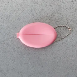 Femme 2175 DONGGUAN Les Accessoires Merci|Porte Clés-Porte clé monnaie Merci - Rose