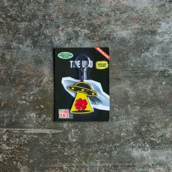 Femme 2213 HEYANG Les Accessoires Merci|L'esprit Merci-Porte-clés en métal Merci UFO - Tréfle