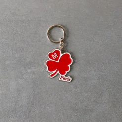 Femme 2148 BELMAR Les Accessoires Merci|Porte Clés-Porte-clés Merci - Trèfle Rouge