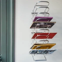 505 RADIUS Filets, Paniers & Valises|Accessoirisez Votre Intérieur-Porte-revue zig zag 10 compartiments