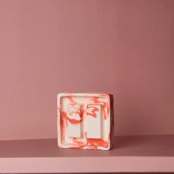 1317 STUDIO ROSAROOM Accessoires De Salle De Bain|Salle De Bain : Esprit Japonais-Porte-savon - Terracotta