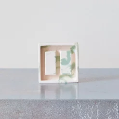 1317 STUDIO ROSAROOM Accessoires De Salle De Bain|Salle De Bain : Esprit Japonais-Porte-savon - Vert de Gris