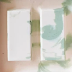 1317 STUDIO ROSAROOM Accessoires De Salle De Bain|Salle De Bain : Esprit Japonais-Porte-savon - Vert de Gris