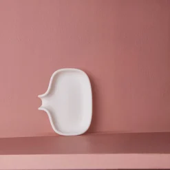 953 CHEVALIER Accessoires De Salle De Bain|Salle De Bain : Esprit Japonais-Porte-savon en silicone blanc