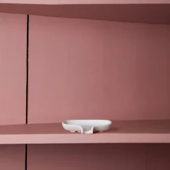 953 CHEVALIER Accessoires De Salle De Bain|Salle De Bain : Esprit Japonais-Porte-savon en silicone blanc