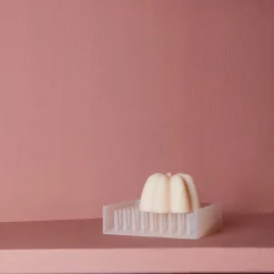 2939 YAMAZAKI Accessoires De Salle De Bain-Porte-savon en silicone blanc - Yamazaki