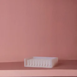 2939 YAMAZAKI Accessoires De Salle De Bain-Porte-savon en silicone blanc - Yamazaki