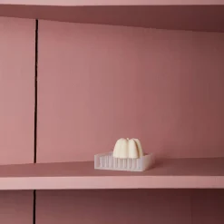 2939 YAMAZAKI Accessoires De Salle De Bain-Porte-savon en silicone blanc - Yamazaki