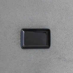 2135 MERIGOUS Accessoires De Salle De Bain-Porte-savon porcelaine - Ebene